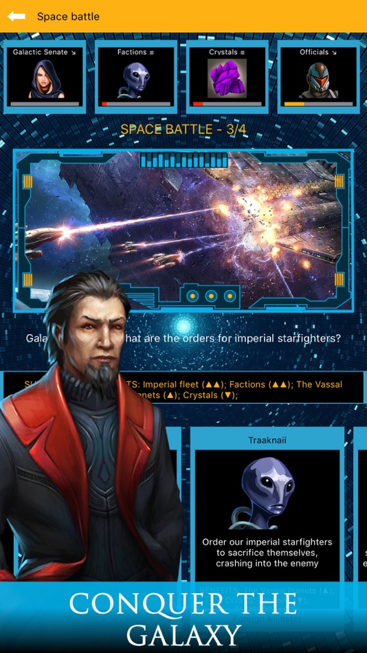 Galactic Emperor: Space RPG - 1.2.6 - (iOS)