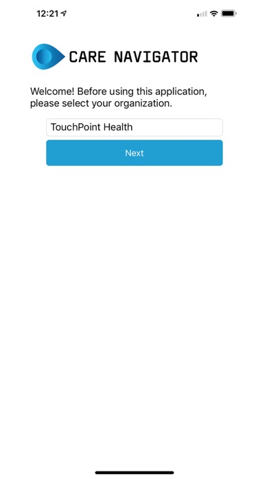 Care Navigator Screenshot