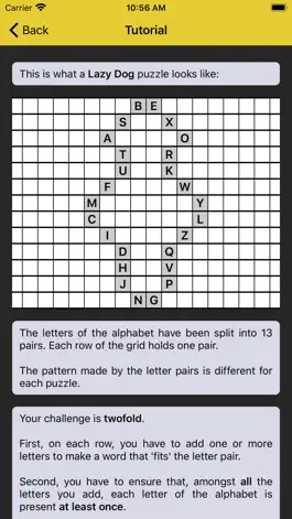 Game screenshot Lazy Dog Word Puzzle Volume 1 hack