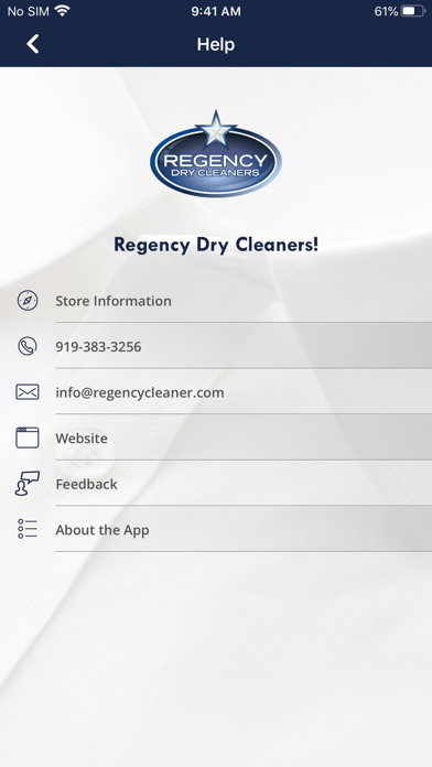 Regency Cleaners NC screenshot 4