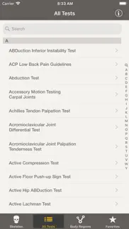 core -clinical orthopedic exam iphone screenshot 2