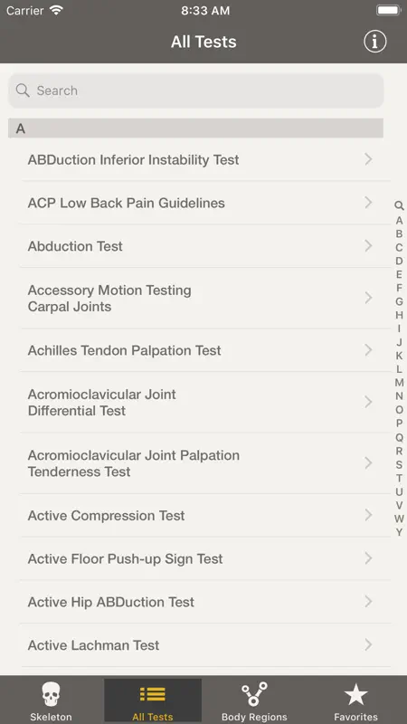 CORE -Clinical Orthopedic Exam screenshot 2 of 5