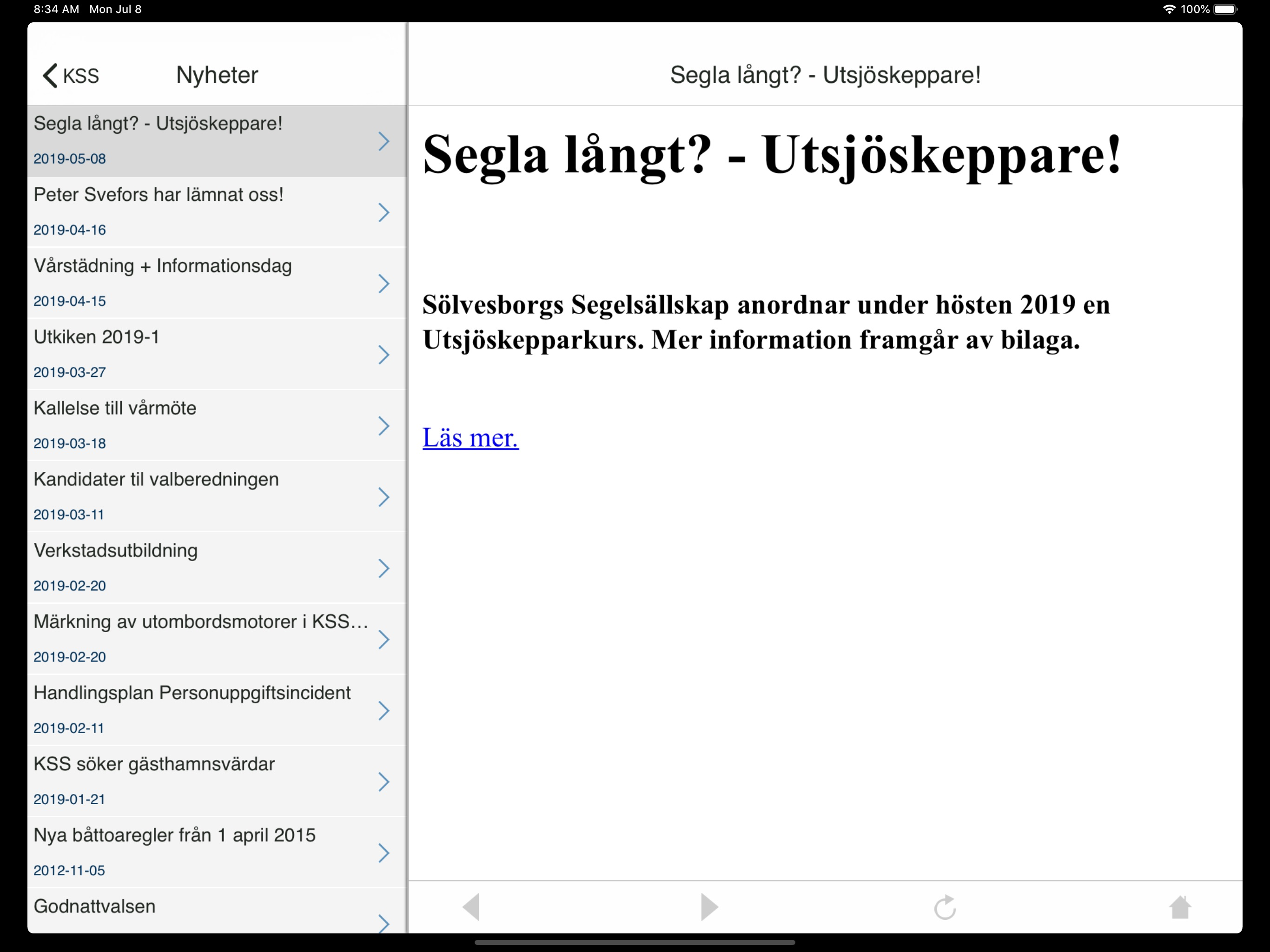 KSS - Karlskrona Segelsällskap
