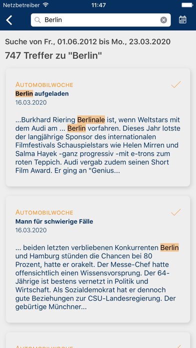 Automobilwoche ePaper Screenshot