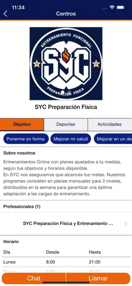Game screenshot SYC Preparación Física hack