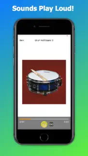 realistic drum roll sounds iphone screenshot 1