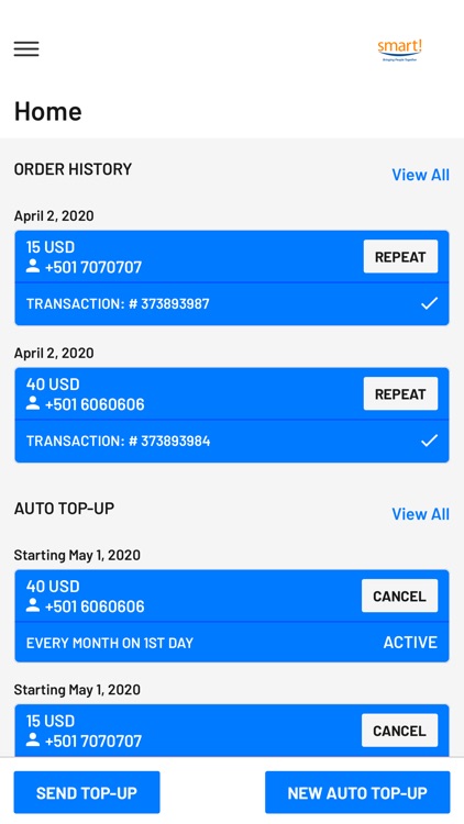 Smart Belize Top-up screenshot-4