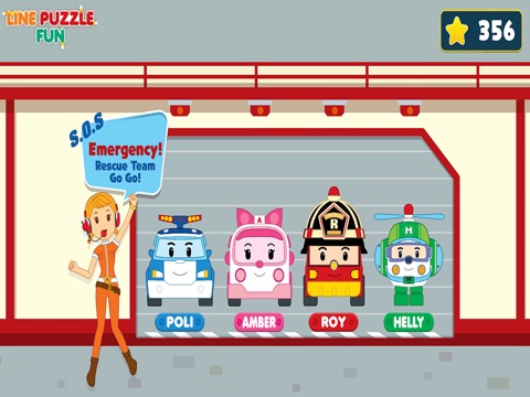 Robocar Poli: LinePuzzle Funのおすすめ画像2