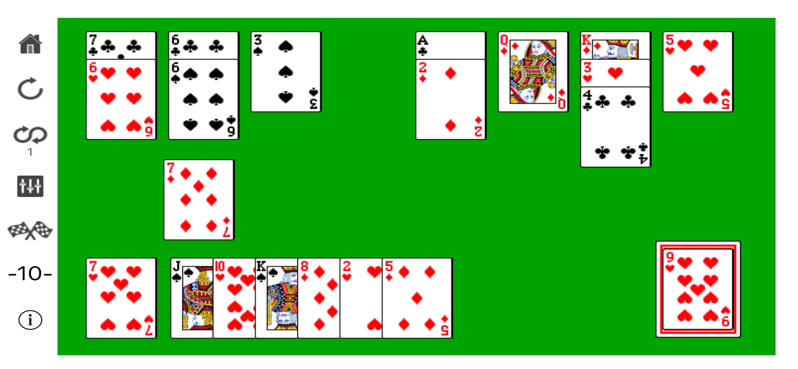 Forty Twelve Solitaire screenshot 5