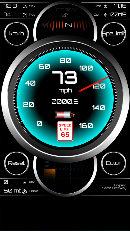 #3. Speedometer • (iOS) 由: UniCom Technology