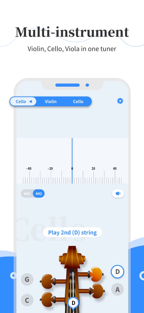 Simply Tuner - Violin, Cello - Music App | MWM