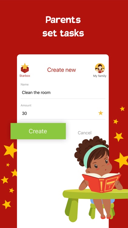 Starbox: kids tasks to-do list