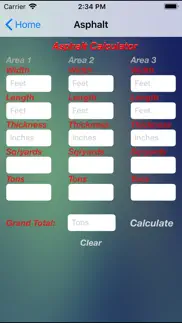 asphalt calculator-advanced iphone screenshot 2