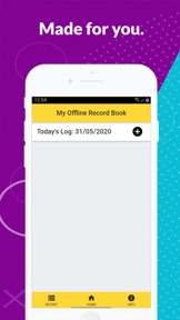 Offline Record Book screenshot