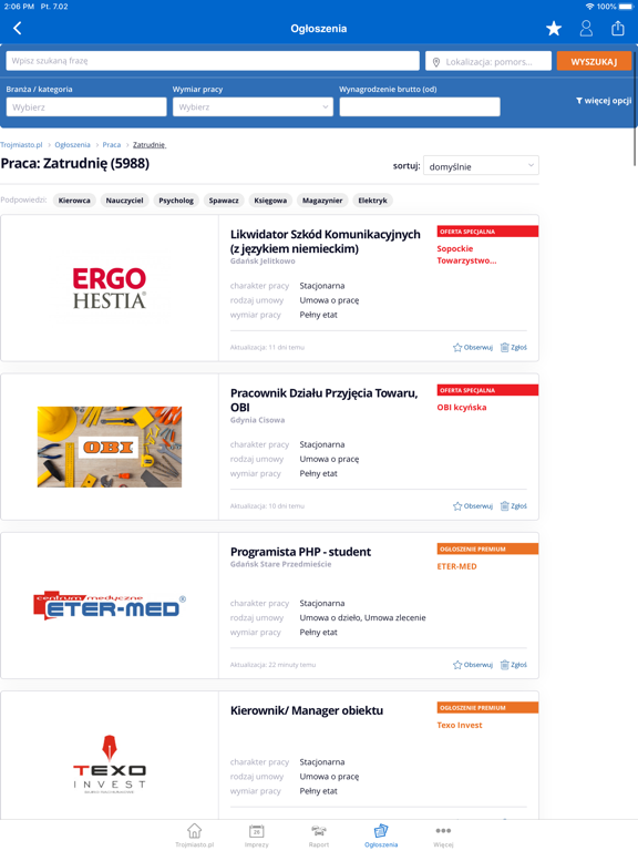 Trojmiasto.pl iPad screenshot 7 - News app