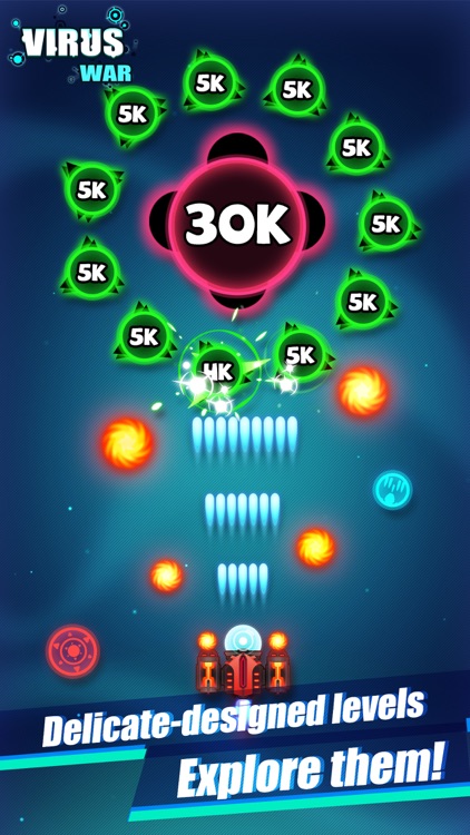 Virus War- Space Shooting Game
