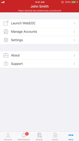 WebEOC screenshot 6