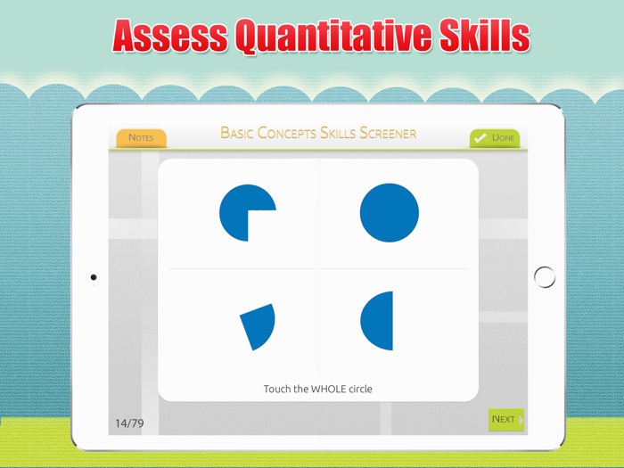 Basic Concepts Skills Screener