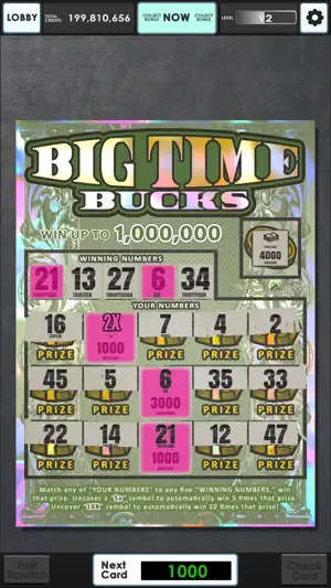 Lucky Lottery Scratchers screenshot 3