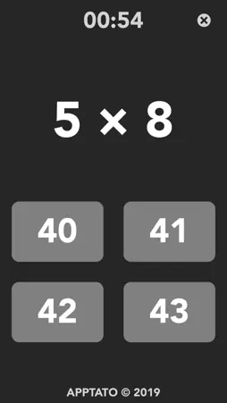 Multiple Choice Math screenshot 3
