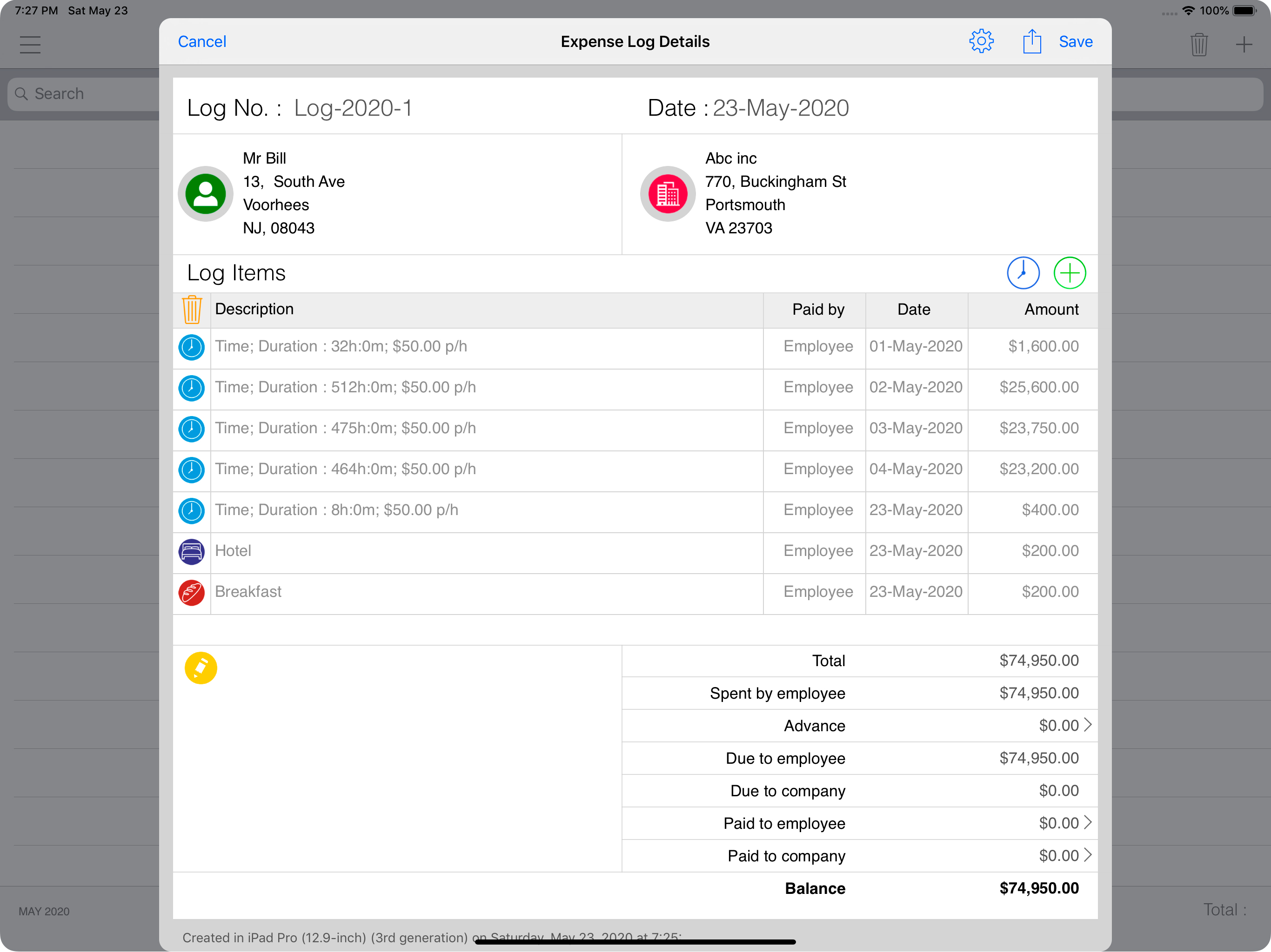 Business Expense Tracker screenshot 8