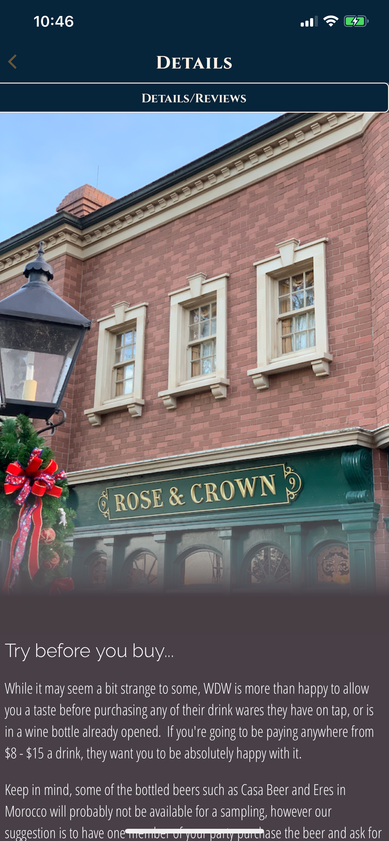 Drink & Eat Around World EPCOT
