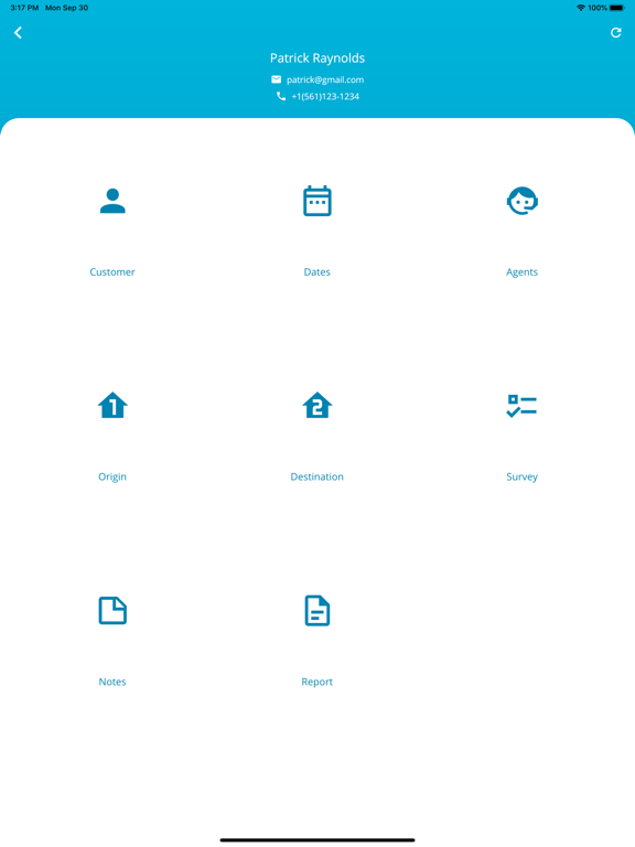 Moving Survey iPad screenshot 5 - Productivity app