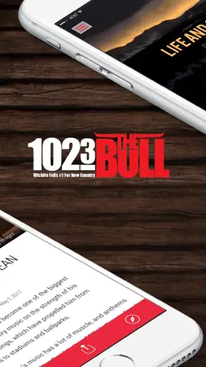 102.3 The Bull (KWFS-FM) screenshot 2