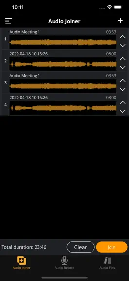Game screenshot Audio Joiner: Merge & Recorder hack