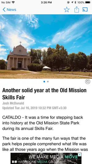 Shoshone News Press screenshot 4