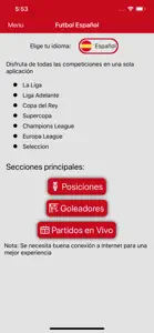 Spanish Soccer live screenshot #3 for iPhone