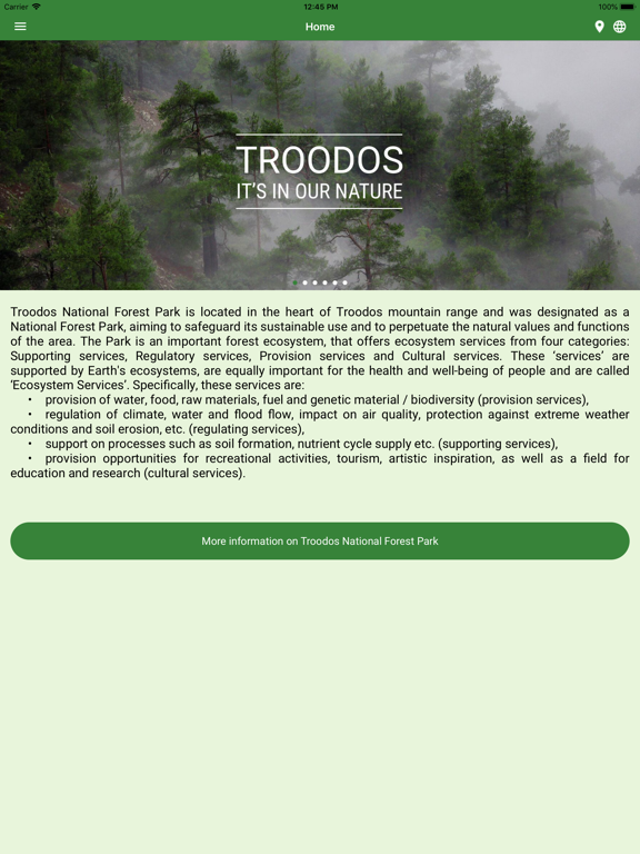 Screenshot #4 pour Troodos National Forest Park