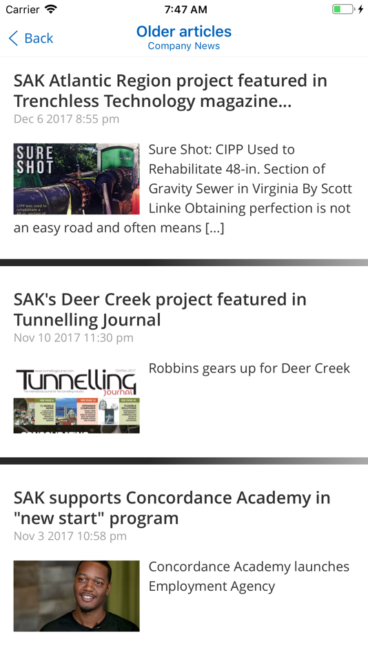 #1. SAK Pipeline (iOS) 由: SAK Construction