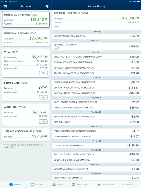 Screenshot #5 pour myCCCU Mobile Banking