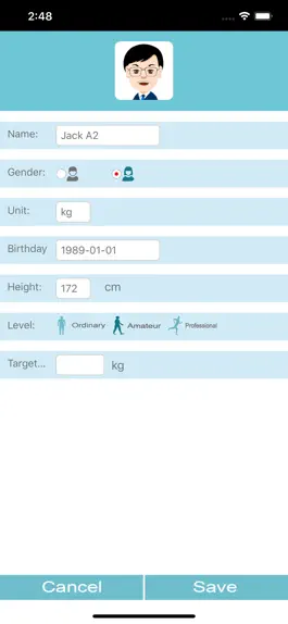 Game screenshot BlueWeigh Health hack