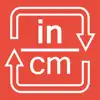 Inches to / from cm converter contact information