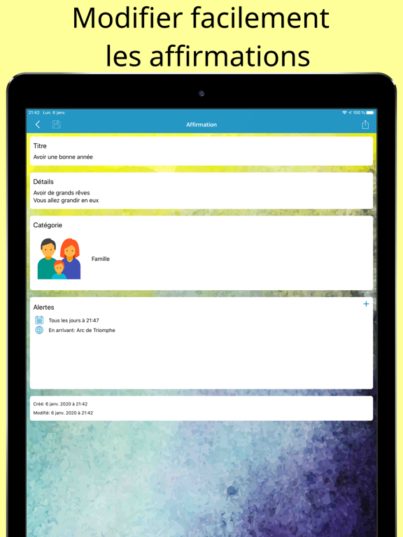 Screenshot #6 pour Affirmation Alert