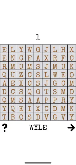 Game screenshot Single One Word Search mod apk