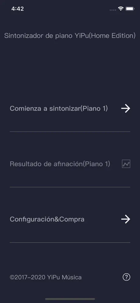Sintonizador de Piano(Casera)