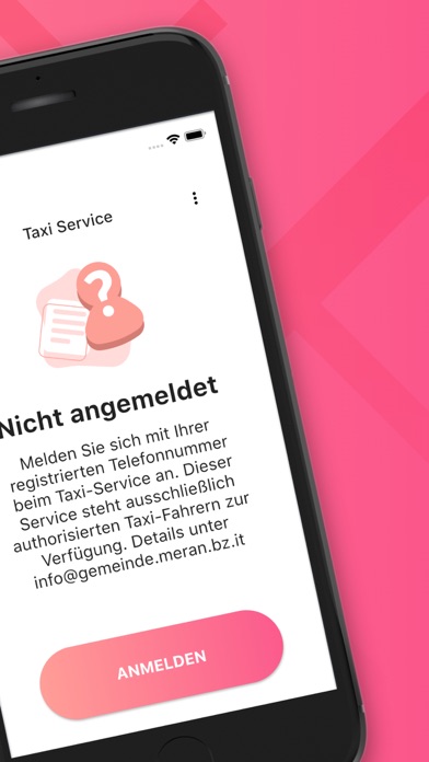 Screenshot #3 pour Taxi Service Meran