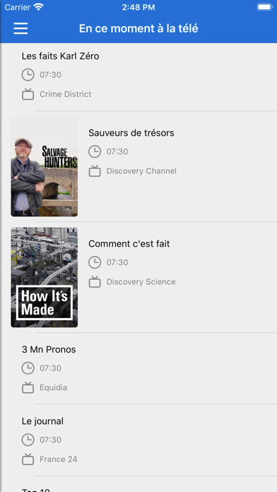 Screenshot #2 pour 1TV - TV FR Programme