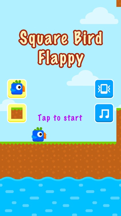 Square Bird Flappy