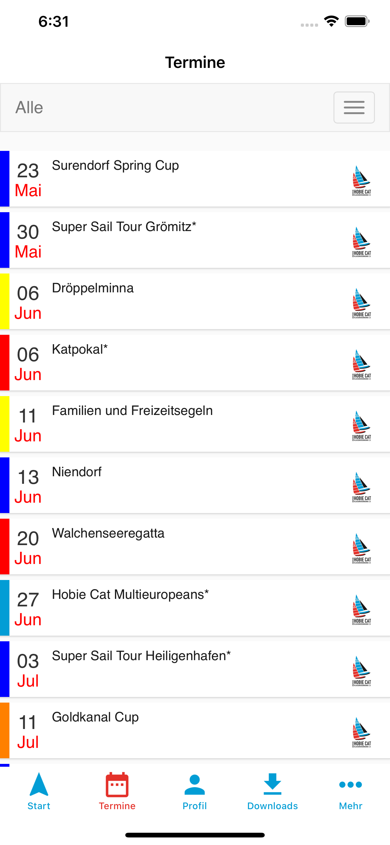 Deutsche Hobie Cat KV screenshot 4
