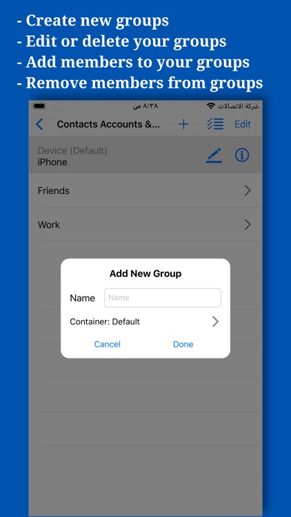 Backup And Manage Contacts screenshot-6