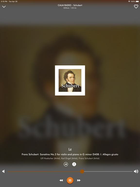 Screenshot #6 pour Classical Music Radio app