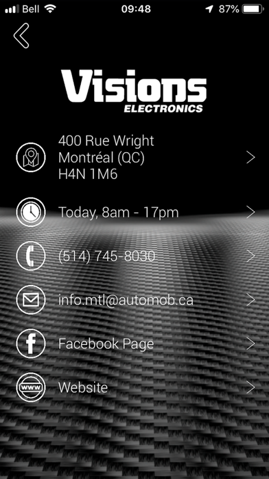 Visions MyCar Screenshot