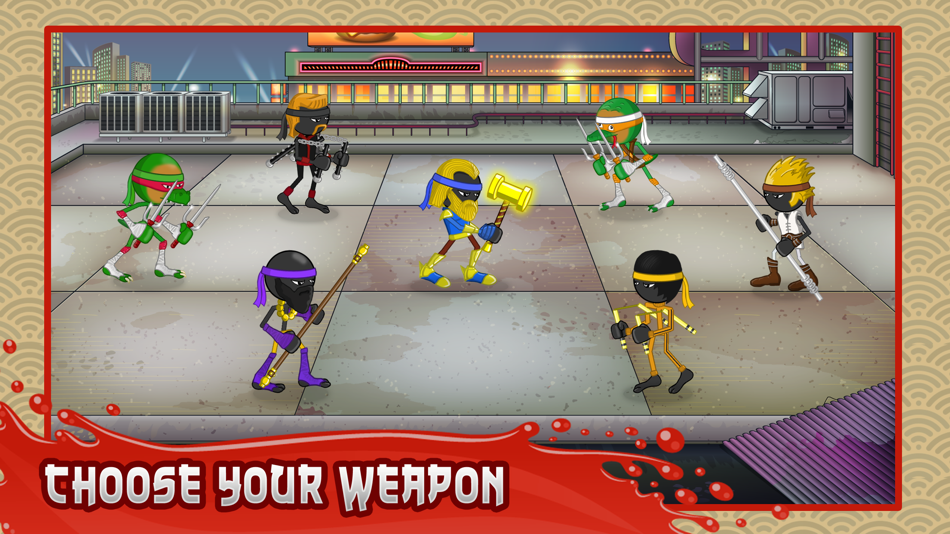 #2. Stickninja Smash (iOS) By: Dobsoft Studios