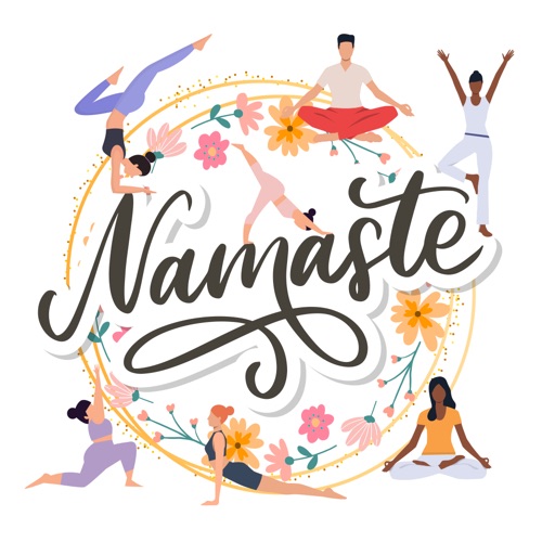 International Yoga Day Sticker icon