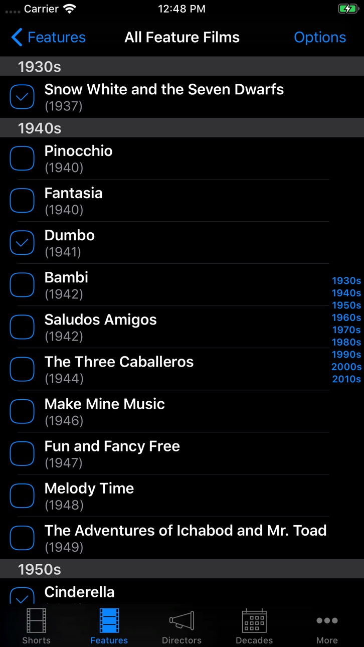 iPhone screenshot