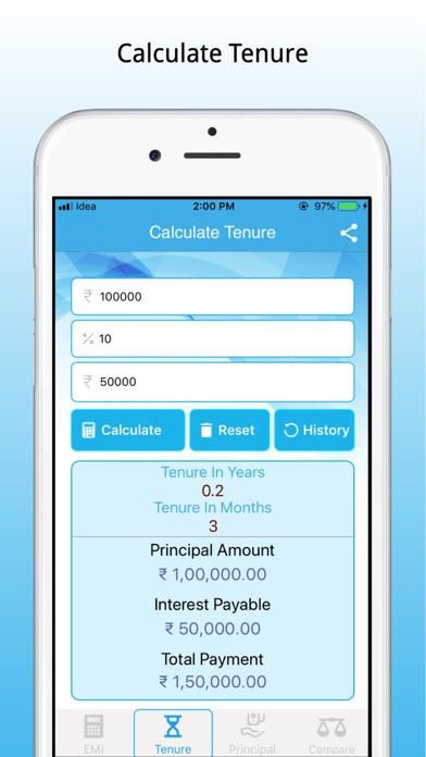 How to cancel & delete EMI - Loan Calculator from iphone & ipad 3